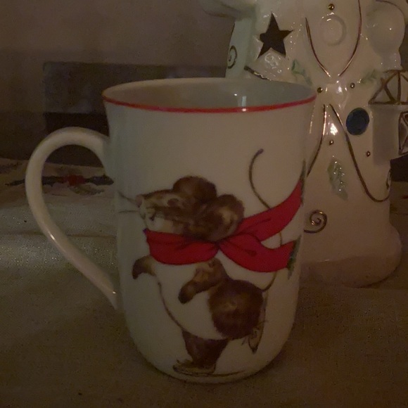Otagiri Japan Christmas Mouse Mug - Picture 2 of 4